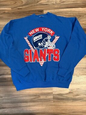 Vintage 90s NFL New York Giants Football Crewneck Sweatshirt Men’s M VTG